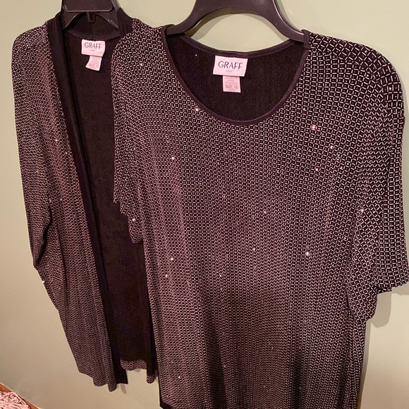 Graff Lady 2-piece Top and Jacket - Picture 1 of 10